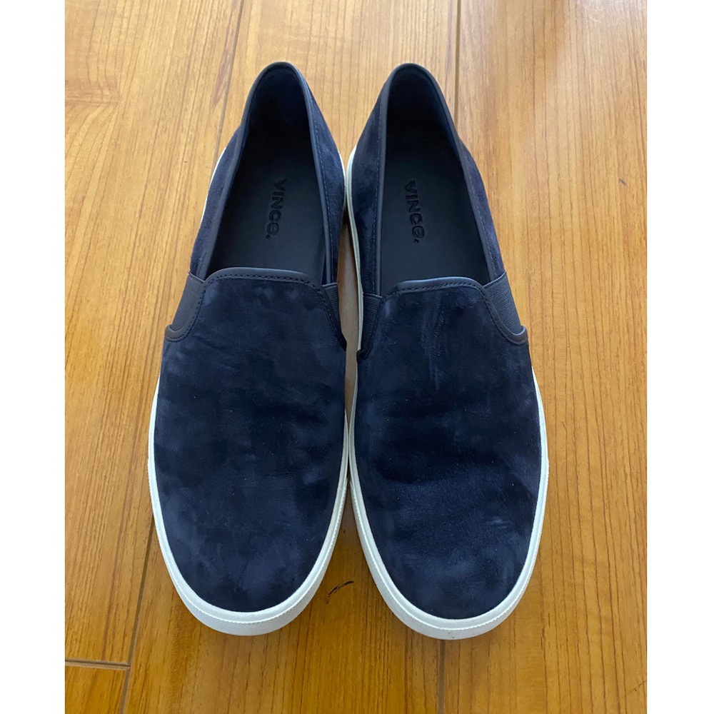 Vince | Preston Slip - On Suede Sneaker | Coastal